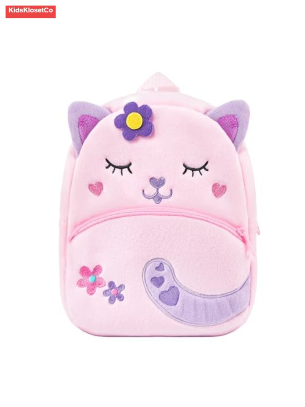 Toddler Backpack Plush Animal Cartoon Mini Travel Bag for Baby Girl Boy 2-6